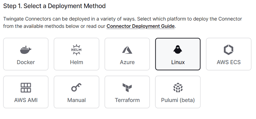 Twingate Connector Linux deployment